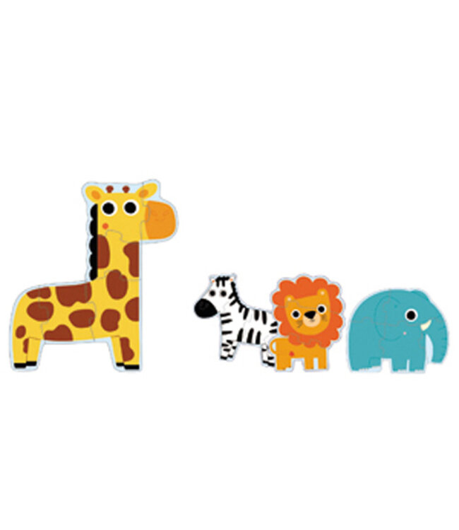 DJECO PUZZLE PRIMO - DANS LA JUNGLE