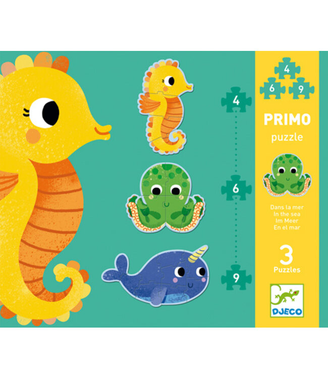 DJECO PUZZLE PRIMO - DANS LA MER