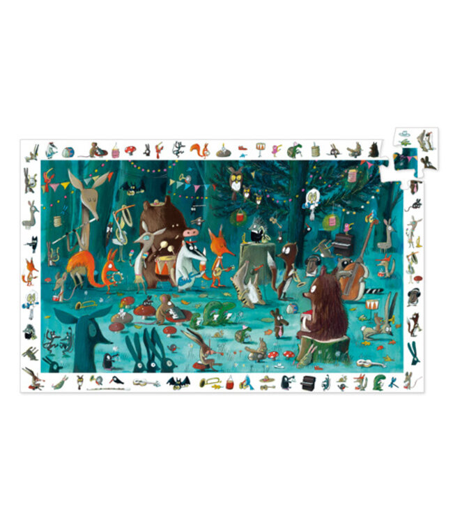 DJECO PUZZLE D'OBSERVATION (35 MCX) - L'ORCHESTRE