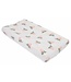 LITTLE UNICORN HOUSSE MATELAS LANGER COTON - WATERCOLOR ROSES