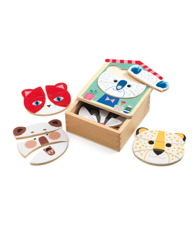 DJECO CASSE-TÊTE - FACE MIX