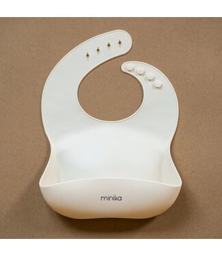 MINIKA BAVETTE EN SILICONE - SHELL