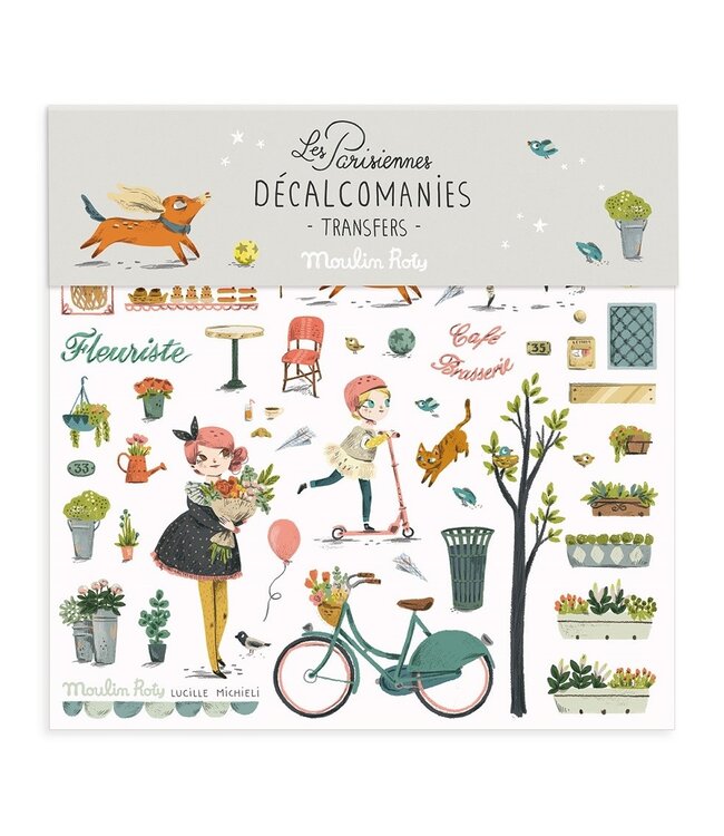MOULIN ROTY DÉCALCOMANIES - LES PARISIENNES 1