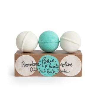 Lolo & Moi ENS. BOMBES DE BAIN À L'HUILE D'OLIVE