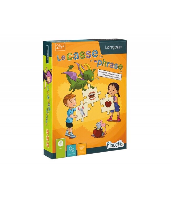 PLACOTE JEU ÉDUCATIF - CASSE-PHRASE