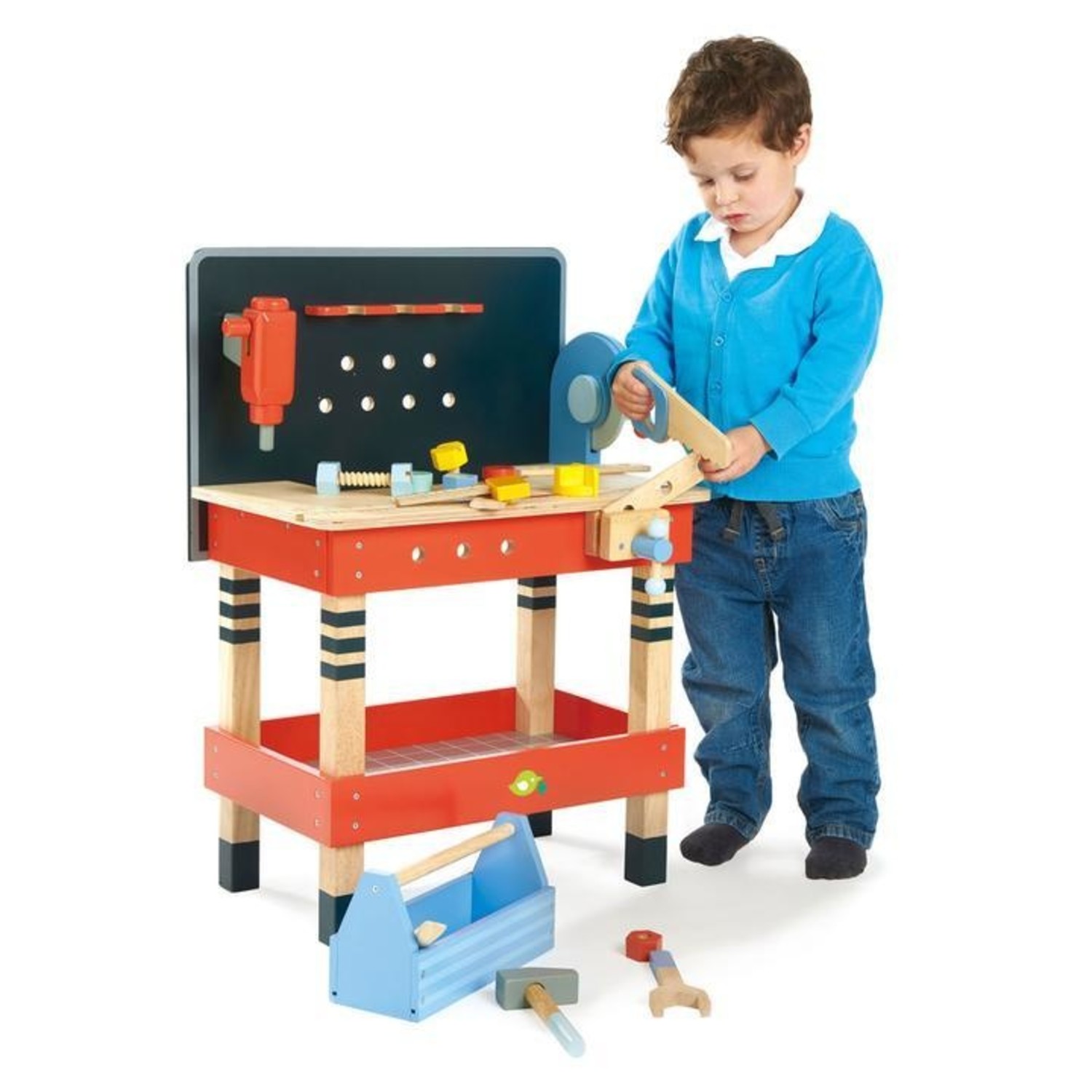Etabli Mini Matters - Table pratique en bois jouet pour enfants - Etabli  jouet