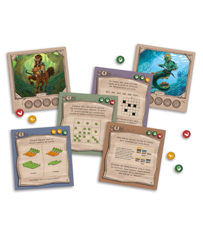 PLACOTE JEU ÉDUCATIF - CRÉATURES ÉNIGMATIQUES