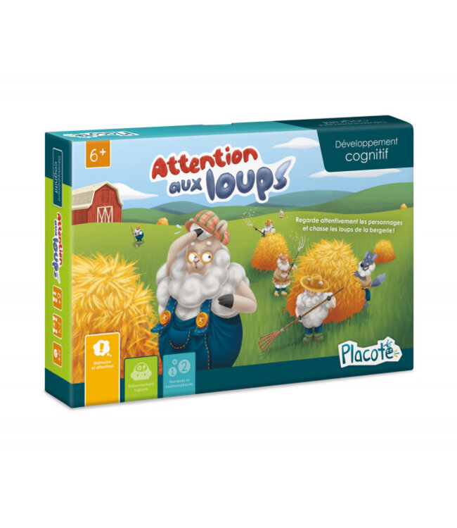 PLACOTE JEU ÉDUCATIF - ATTENTION AUX LOUPS