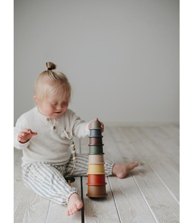 MUSHIE GOBELETS À EMPILER - RETRO