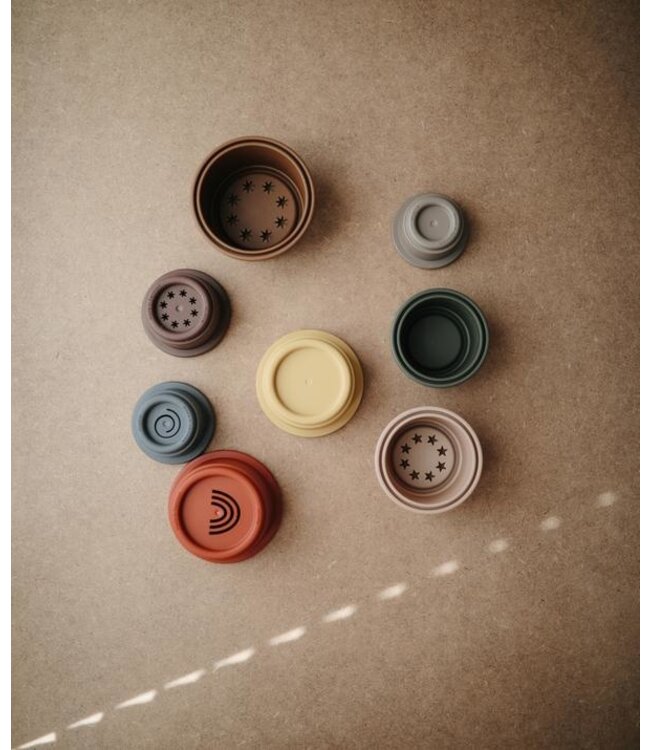 MUSHIE GOBELETS À EMPILER - RETRO