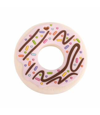 LOULOU LOLLIPOP JOUET DE DENTITION - BEIGNE ROSE