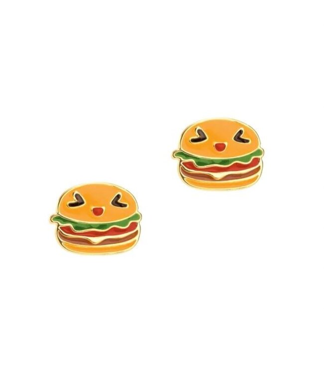 GIRL NATION BOUCLES D'OREILLES - HAMBURGER