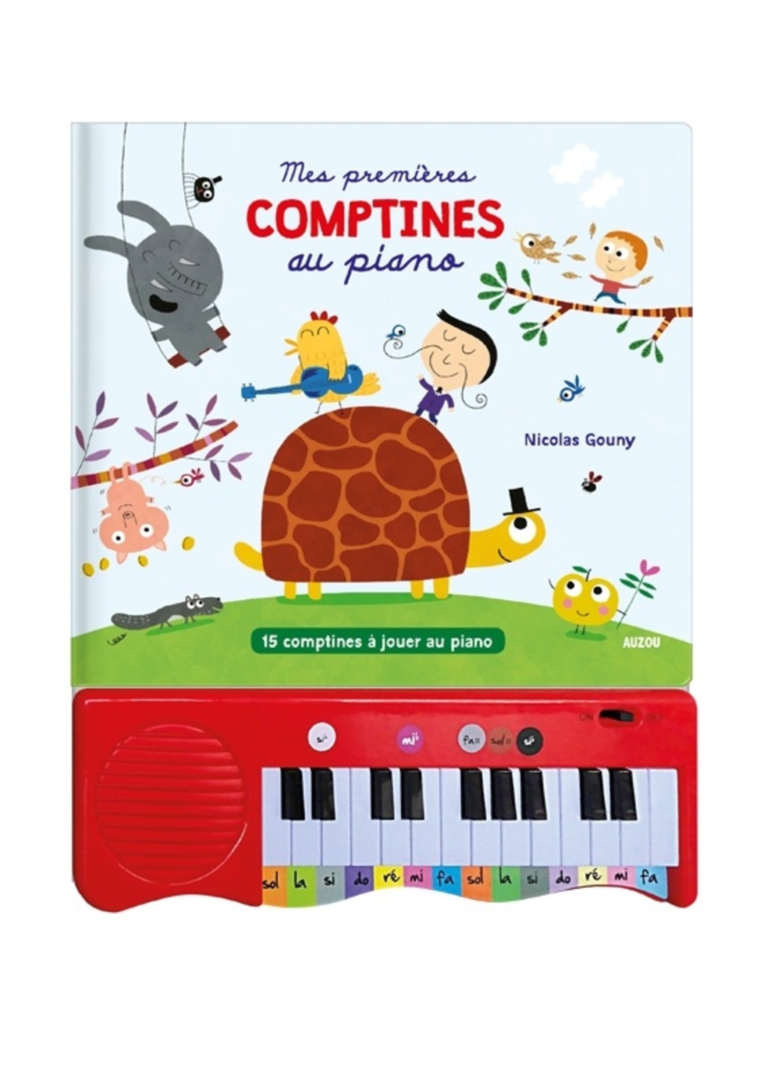LIVRE - MES PREMIÈRES COMPTINES AU PIANO - La Petite Penderie