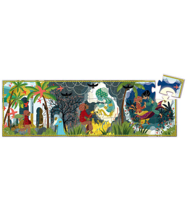 DJECO PUZZLE SILHOUETTE (24 MCX) - ALADIN