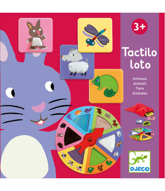 DJECO TACTILO LOTO - ANIMAUX