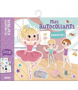 AUZOU MA POCHETTE D'ARTISTE - MES AUTOCOLLANTS : DANSEUSES