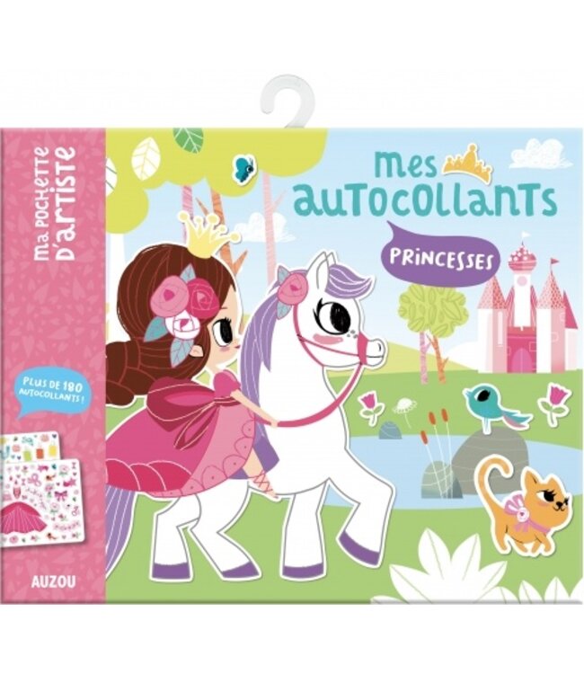 AUZOU MA POCHETTE D'ARTISTE - MES AUTOCOLLANTS : PRINCESSES