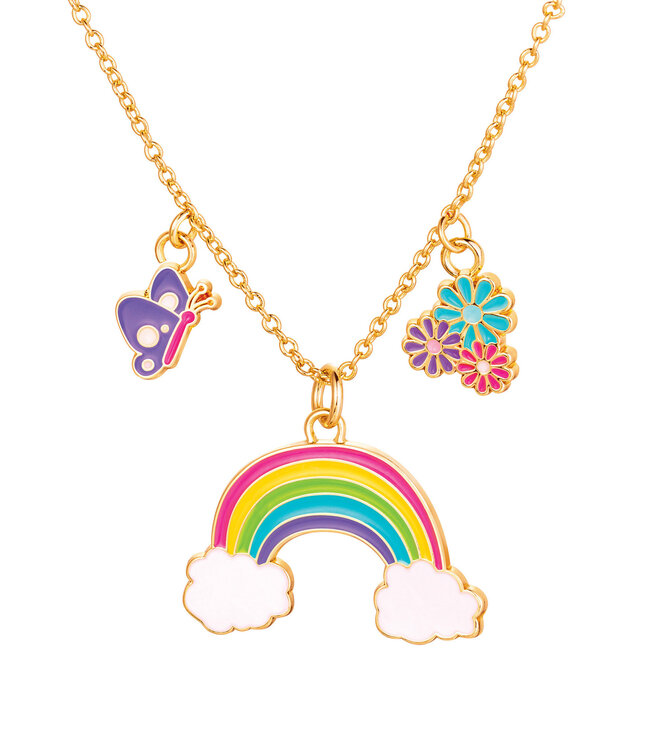 GIRL NATION COLLIER - ARC-EN-CIEL