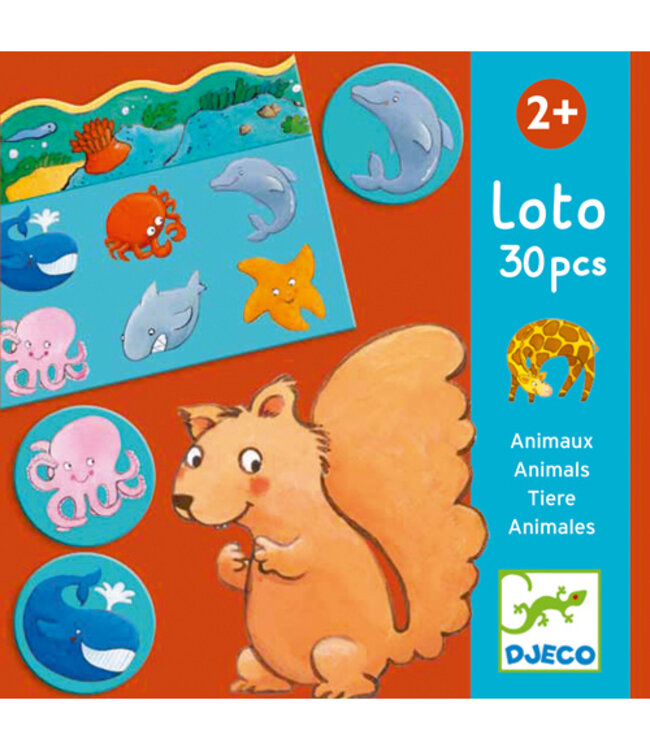 DJECO LOTO DES ANIMAUX