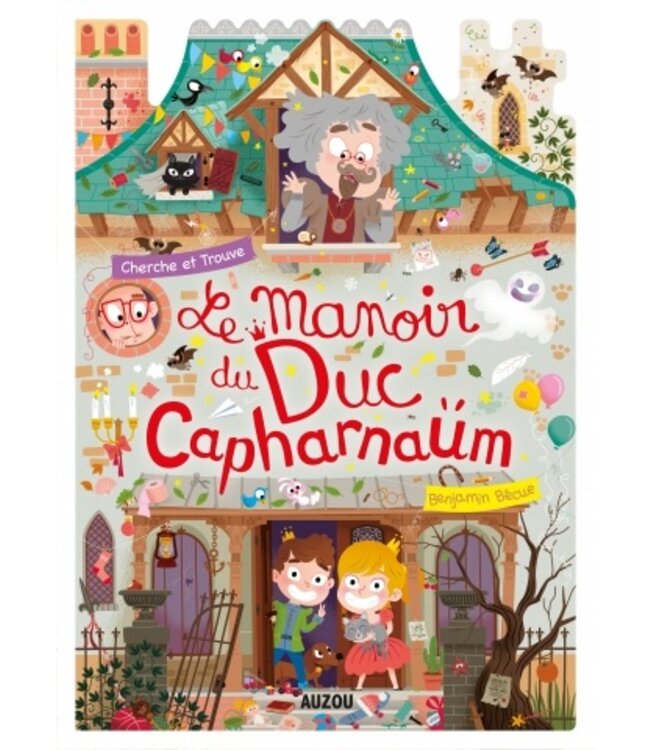 AUZOU CHERCHE ET TROUVE - LE MANOIR DU DUC CAPHARNAÜM