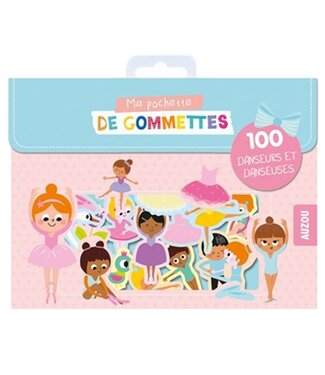 AUZOU MA POCHETTE DE GOMMETTES - DANSEURS ET DANSEUSES