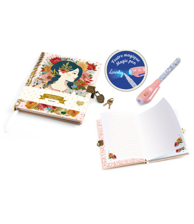 DJECO CARNET SECRET & FEUTRE MAGIQUE - OANA