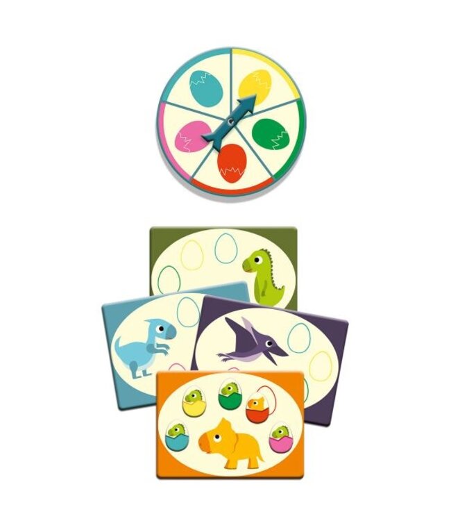 DJECO BINGO MÉMO DOMINO - DINOSAURES