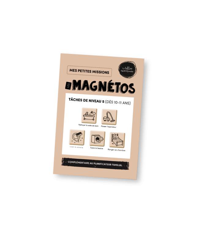 LES BELLES COMBINES LES MAGNÉTOS PETITES MISSIONS - TÂCHE NIVEAU 5 (10-11 ANS)