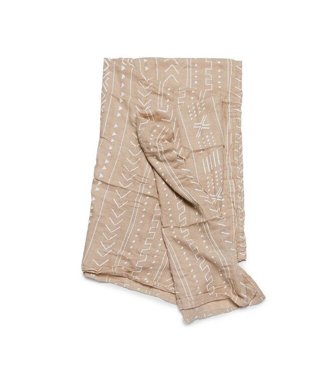 LOULOU LOLLIPOP MOUSSELINE - ALMOND MUDCLOTH