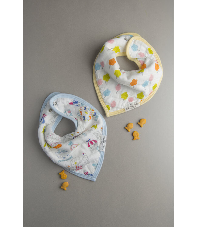 LOULOU LOLLIPOP ENS. 2 BAVOIRS - CARNIVAL FUN