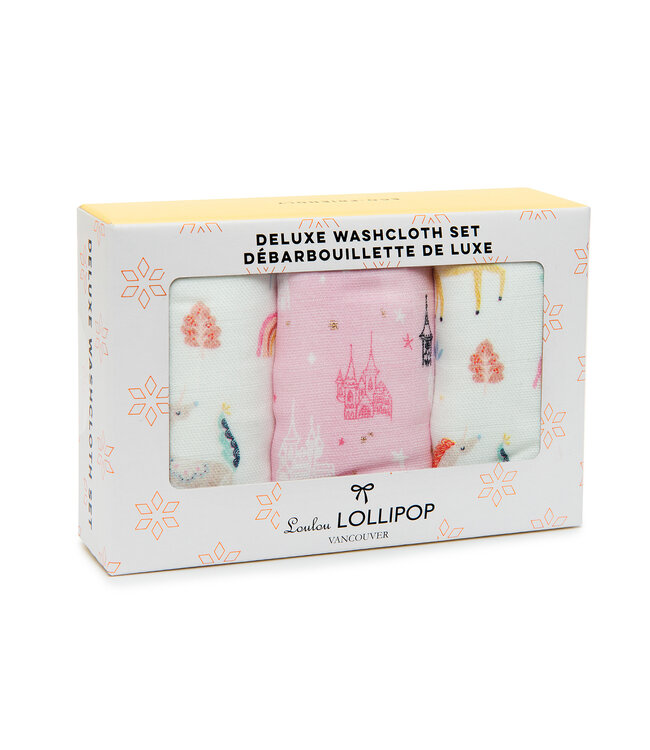 LOULOU LOLLIPOP ENS. 3 DÉBARBOUILLETTES - UNICORN DREAM