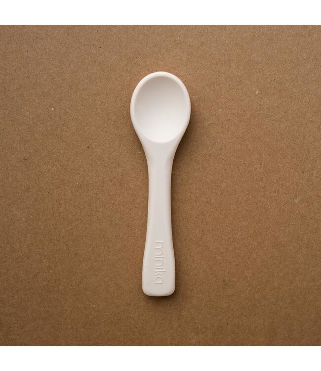 MINIKA CUILLÈRE EN SILICONE - SHELL