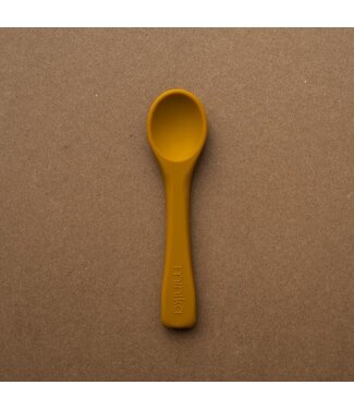 MINIKA CUILLÈRE EN SILICONE - OCRE