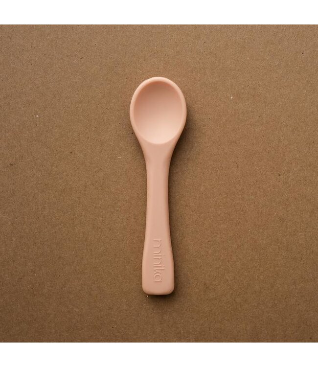 MINIKA CUILLÈRE EN SILICONE - BLUSH