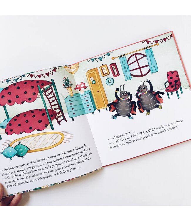 AUZOU LIVRE - MALOU ET MAËLLE, LES JUMELLES COCCINELLES