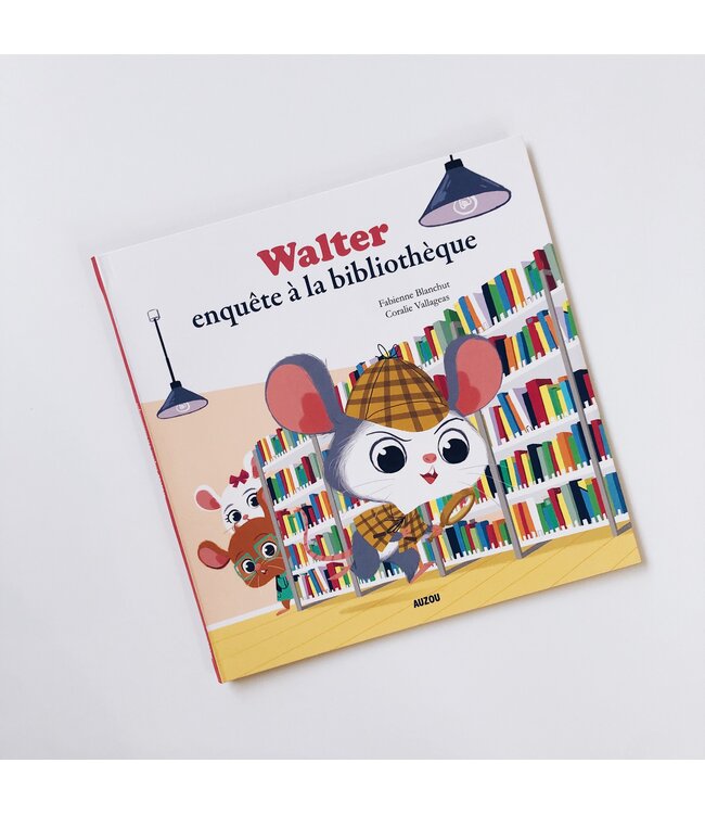 AUZOU LIVRE - WALTER ENQUÊTE À LA BIBLIOTHÈQUE