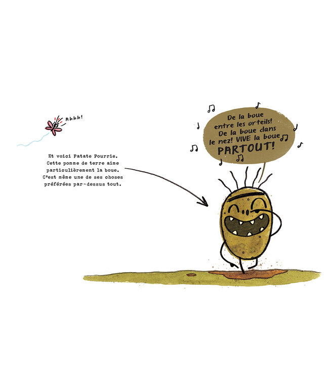 SCHOLASTIC PATATE POURRIE : LE LÉGUME LE PLUS COURAGEUX DU MONDE