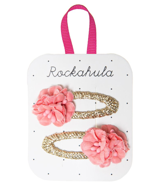 ROCKAHULA ENS. DE BARRETTES BLOSSOM - PINK