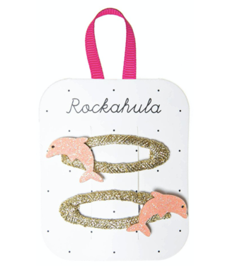 ROCKAHULA ENS. BARRETTES DOLLY DOLPHIN - PINK