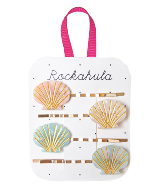 ROCKAHULA ENS. BARRETTES MINI SHELL - MULTI