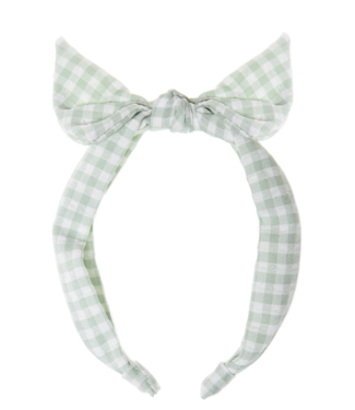 ROCKAHULA SERRE-TÊTE GINGHAM - GREEN