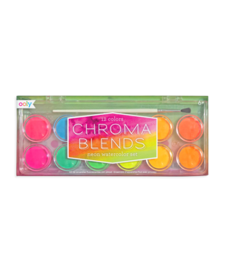OOLY ENS. PEINTURE AQUARELLE - NEON