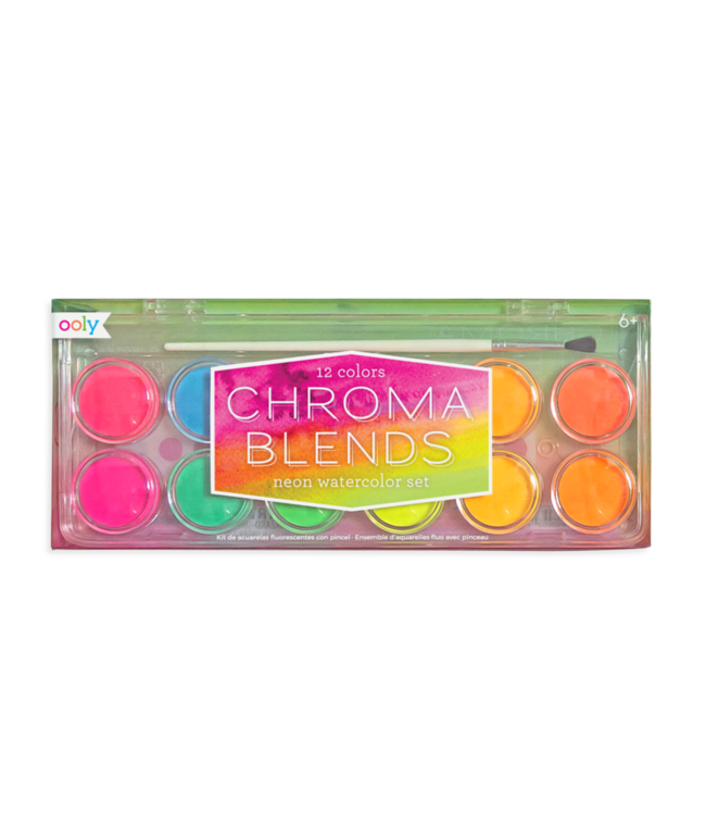 OOLY ENS. PEINTURE AQUARELLE - NEON