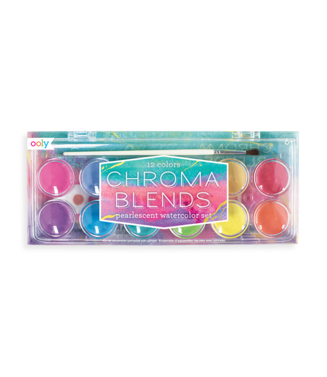 OOLY ENS. PEINTURE AQUARELLE - PEARLESCENT