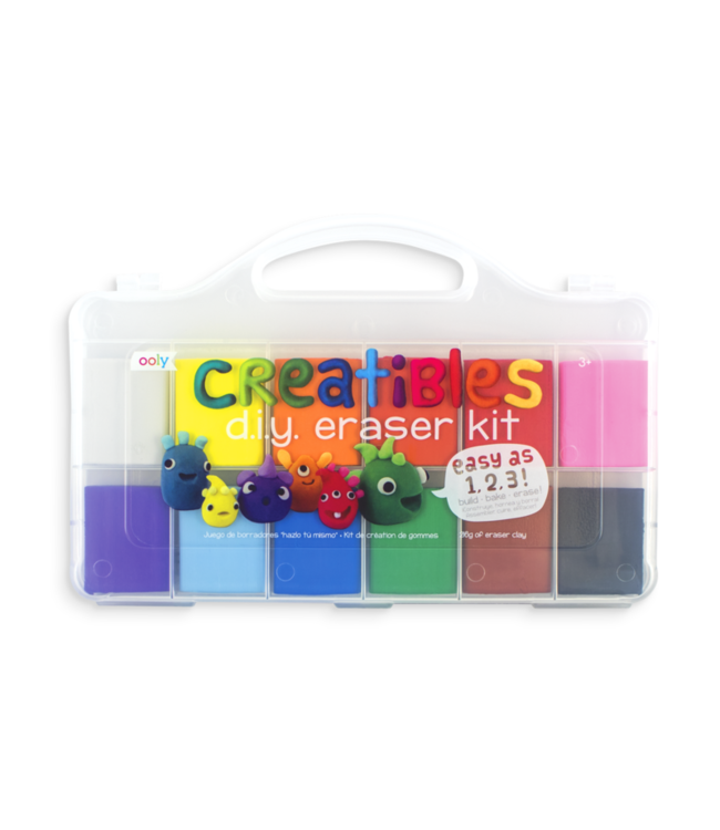 OOLY ENS. DE GOMMES DE BRICOLAGE - 12 COULEURS