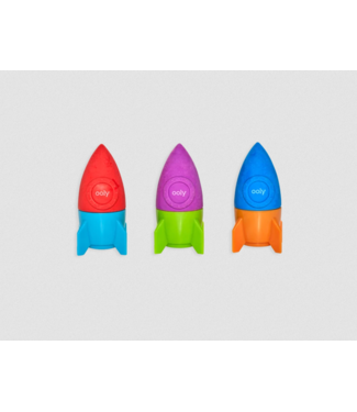 OOLY EFFACE ET TAILLE-CRAYON FUSÉE