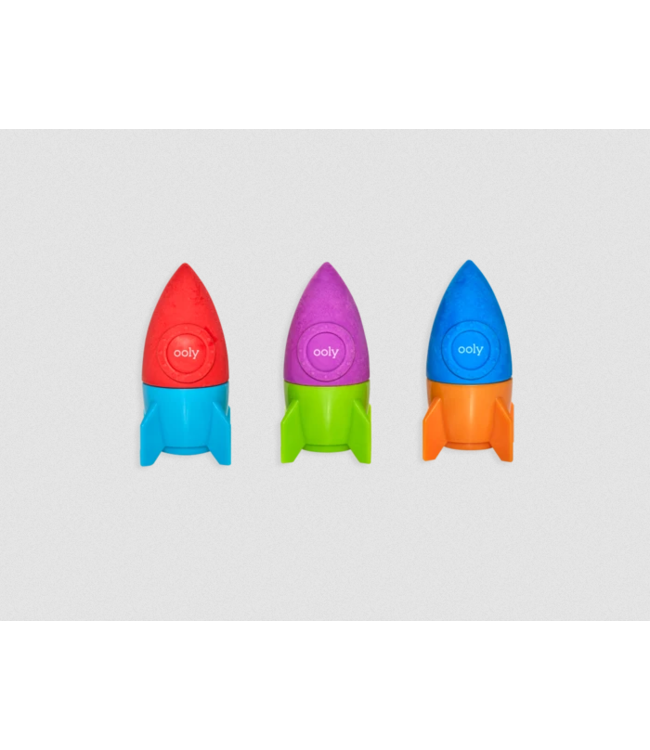 OOLY EFFACE ET TAILLE-CRAYON FUSÉE