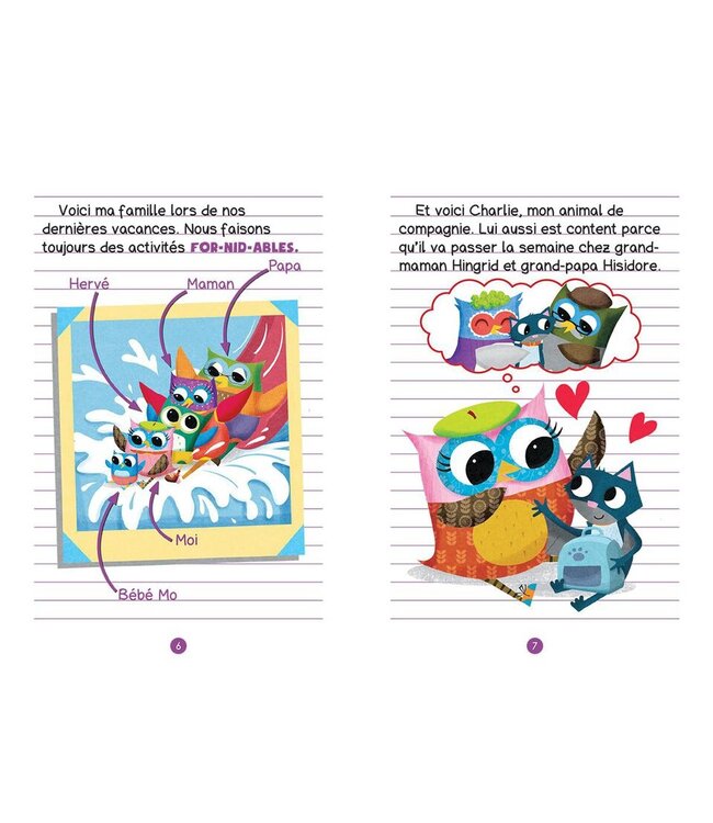 SCHOLASTIC LIVRE - HIBOU HEBDO : EVE À LA PLAGE