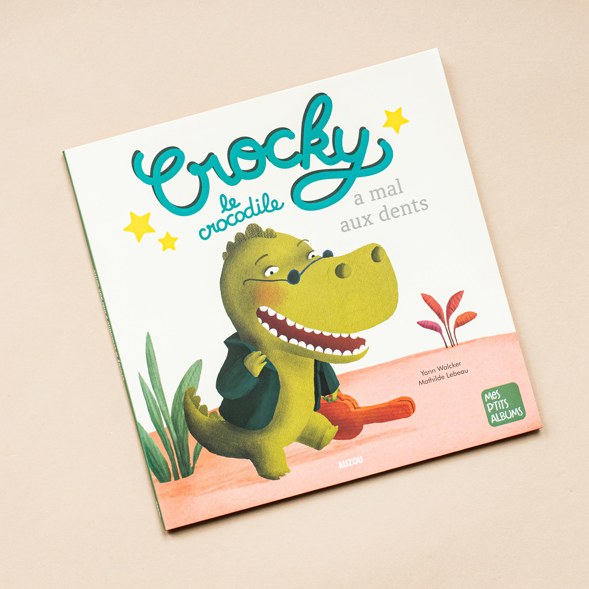 Crocky Le Crocodile A Mal Aux Dents LIVRE - CROCKY LE CROCODILE À MAL AUX DENTS - La Petite Penderie