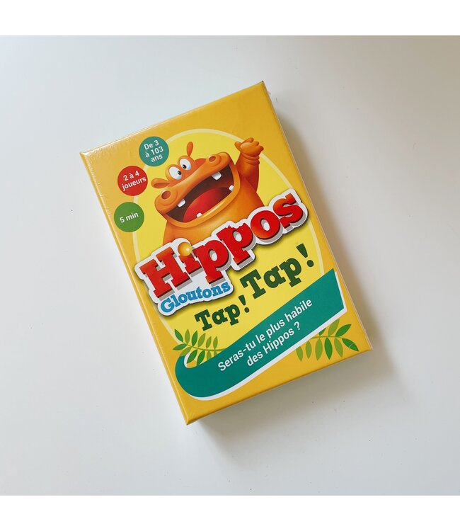 AUZOU JEU DE CARTES - HIPPOS GLOUTONS